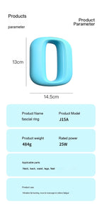 New Waist Back Massager Full Body Slimming Massager Vibrate Belt Massage Ring | J15A