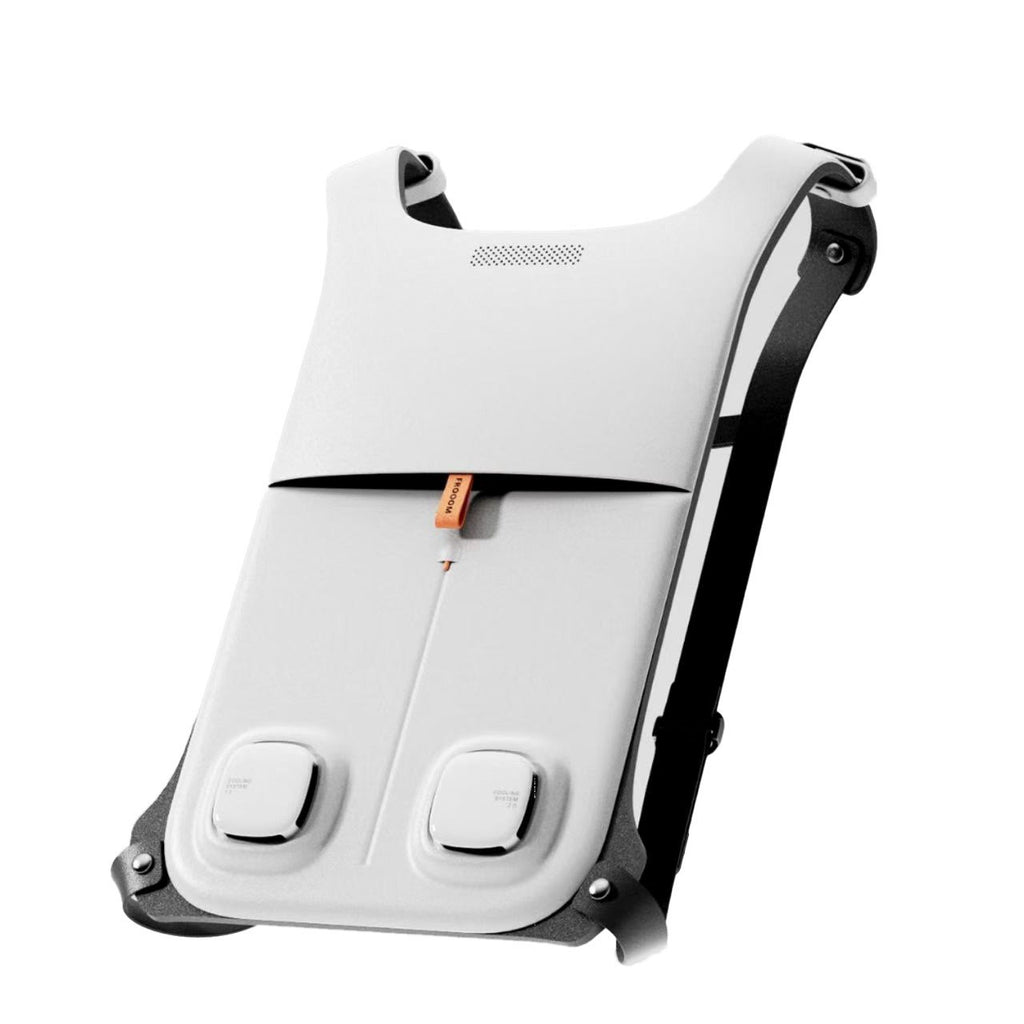 Fuxin Portable Air-Conditioning Wearable Cooler | Semiconductor Cooling Vest with Neck Fan & Smart Temperature Control System for Outdoor Work | FX001