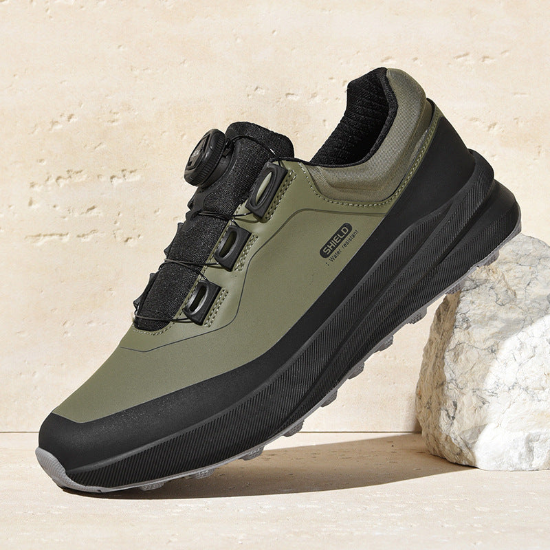 Men‘s 4E Wide Width Waterproof Trail Runners Trainers Lightweight Cushioned Hiking Shoes for Overpronation All‑Terrain Outdoor Sneakers