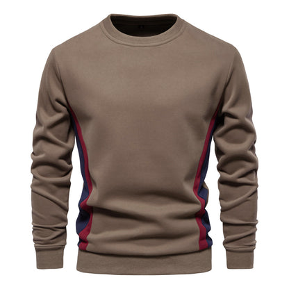 Men's Winter Sweatshirts Crew Neck Casual Pullover Long Sleeve Cotton Jumper Top | HD136