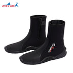 DIVE& SAIL 5MM Neoprene Dive Boots | High-Top Water Shoes for Surfing, Snorkeling & Beach | Anti-Slip Aqua Socks | D551178N