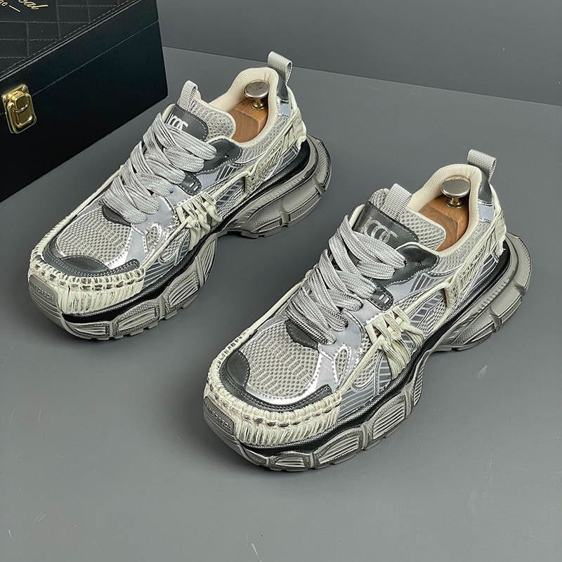 Men's Height-Increasing Breathable Casual Sports Shoes | Trendy Trainers Outdoor Sneakers