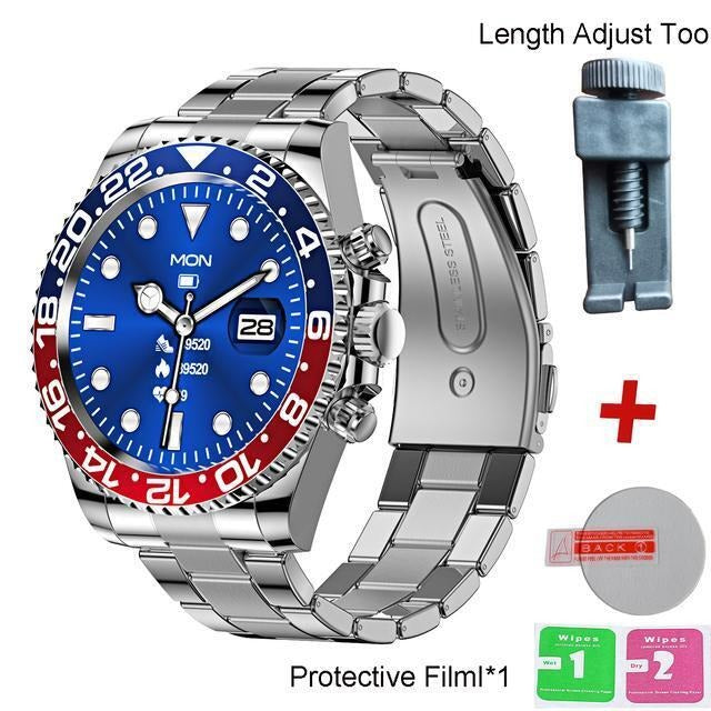 Men's Watch Steel Strap BT Call Smart Watch Rolex Style Business Sports Smart Watch | AW-12