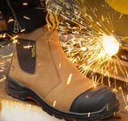 Zhengu Composite Toe Safety Shoes European Standard Slip-On Work Boots Anti-Puncture & Electrical Hazard Protection | L603