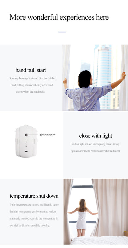 Smart Curtain Robot & Controllers Automated Curtain Solutions for Modern Living | LY-1668