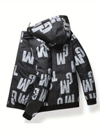 Men's Hooded Puffer Jacket Casual Regular Fit Winter Coat Down Jacket | 2021/TL