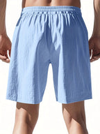 Breathable Men's Linen Shorts – Lightweight Summer Beach & Sport Casualwear| YFY-WW-2