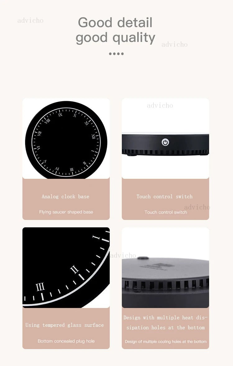 Luxury Magnetic Levitating Globe Table Lamp Floating World Home & Office Decoration Gift with Night Light - Premium Quality