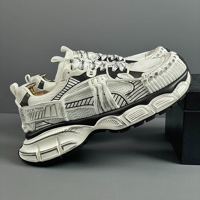 Men's Height-Increasing Breathable Casual Sports Shoes | Trendy Trainers Outdoor Sneakers