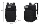New Trending Portable Molle Bag 45L Mountain Travel Luggage Oxford Tactical Backpack