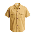 Men's Heavyweight Corduroy-Texture Work Shirt - 2025 Summer Relaxed Fit Casual Top | YH-OB20