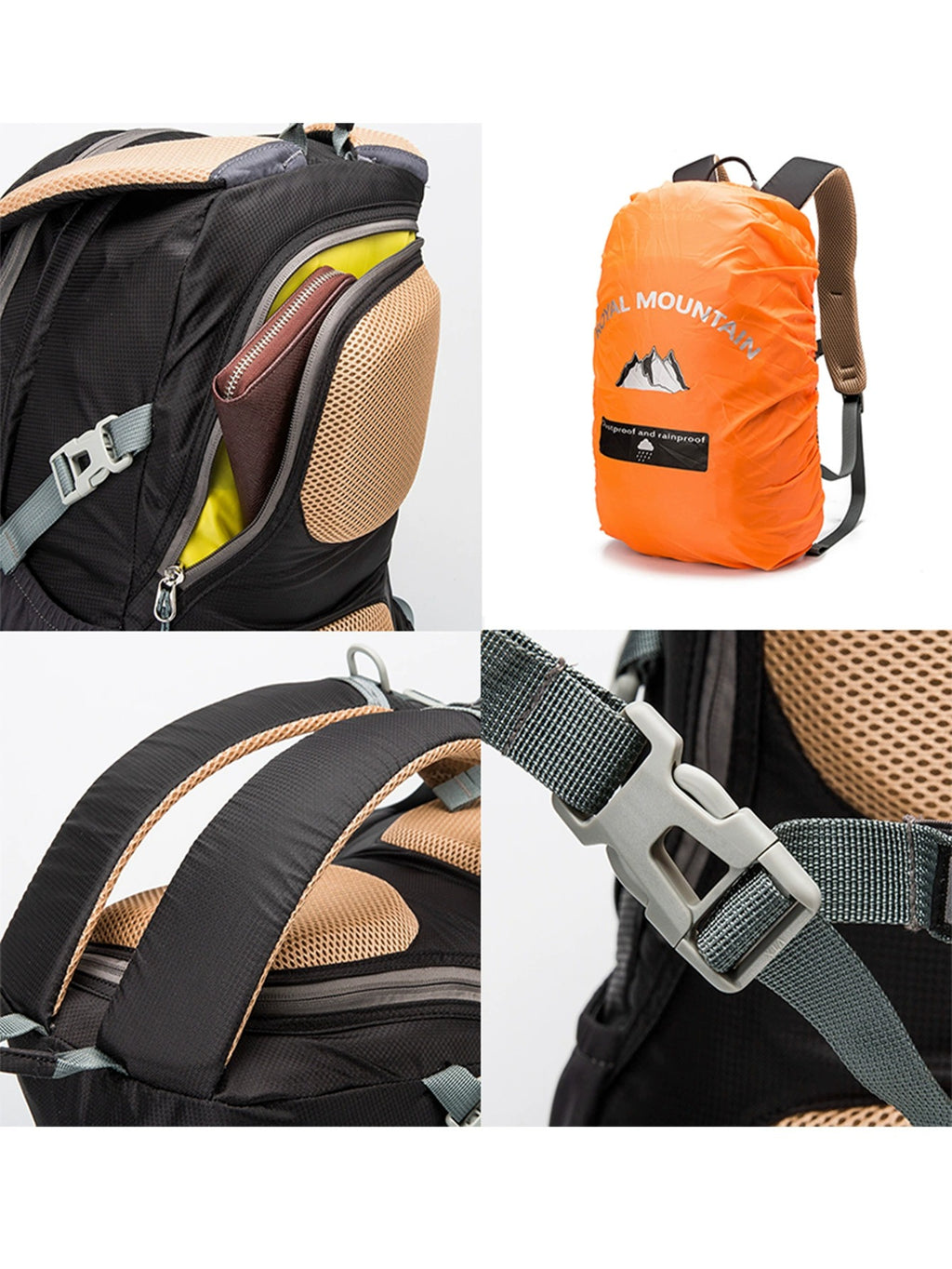 Royal Mountain 20L/30L Outdoor Backpack – Hiking, Travel & Urban Daypack | 1759