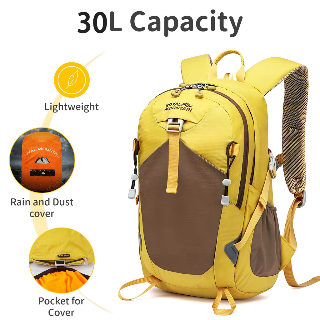 Royal Mountain 30L Hiking Backpack – Lightweight Waterproof Daypack UK | 1782A