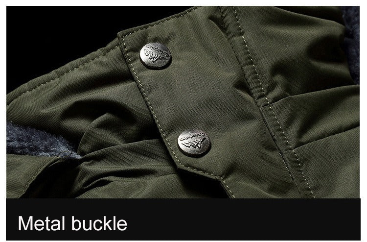 Men's Winter Ski Jacket Outdoor Hiking Snowboarding Camping Warm Fleece Heating Windbreaker Jacket | 828