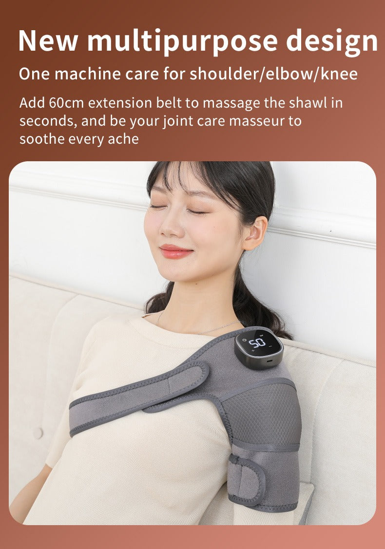 Heated Knee Brace Wrap Cordless Knee Massager with Heat & Vibration for Pain Relief Arthritis leg & knee massager | YC-906B