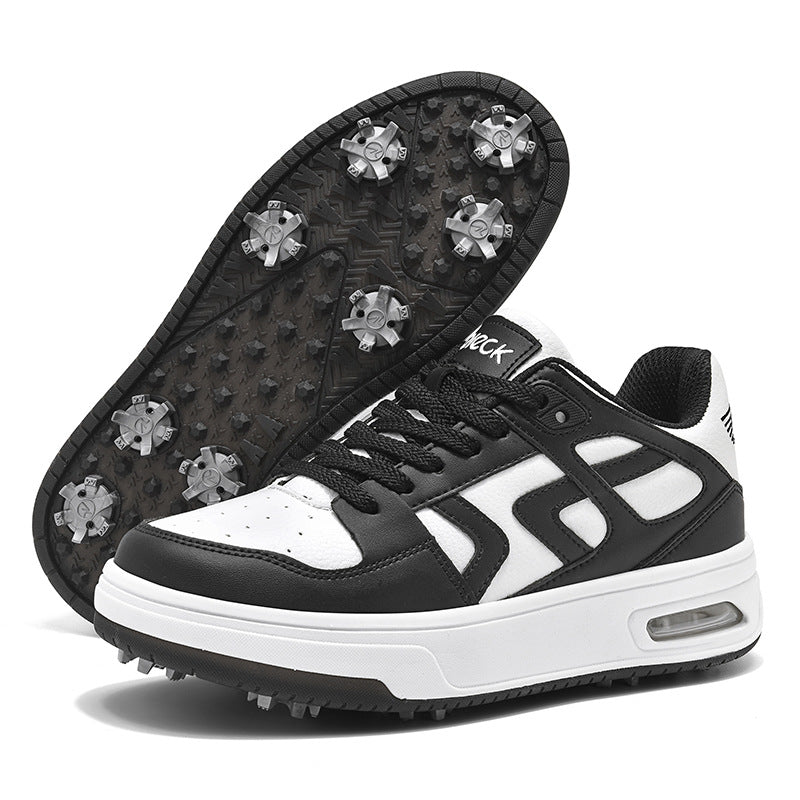 Unisex Waterproof Anti-slip Golf Shoes Professional Spiked Sneakers Athletic Casual Trainers| X73