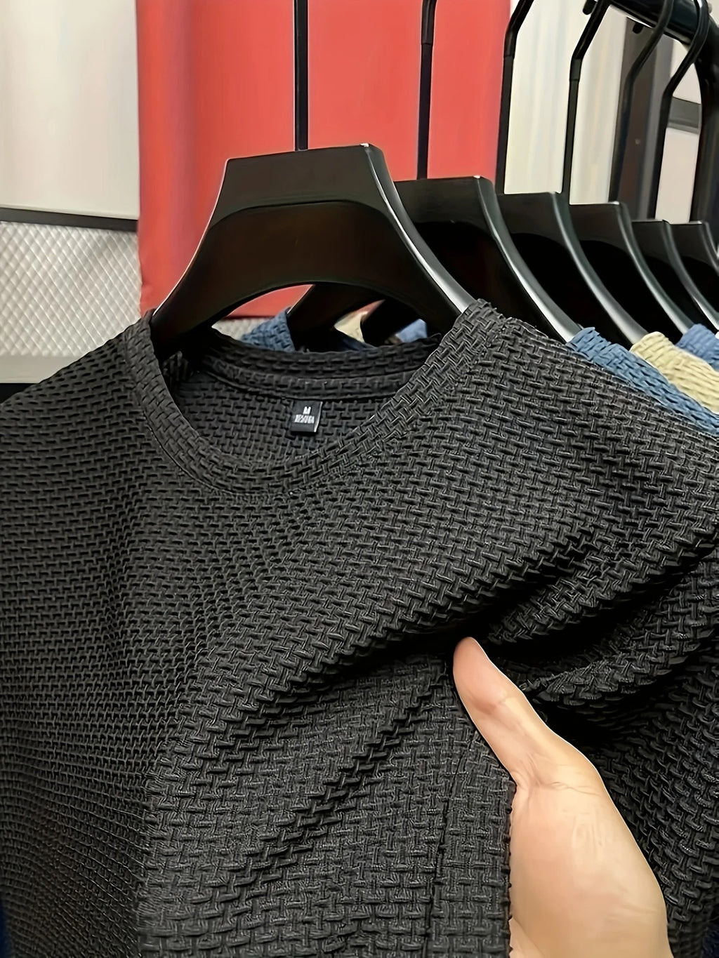 Men's Bamboo Stripe Short Sleeve T-Shirt Breathable, Stretchy Summer Casual Wear | 115 CSF