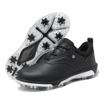 Men's & Women's Golf Shoes with Rotating Buckle | Waterproof Spike less Sneakers | Dedicated Golf & Casual Footwear | X13
