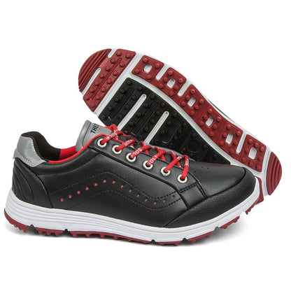 THESTRON Men's Spikeless Golf Shoes Big Size Training & Casual Golf Sneakers All-Season Breathable Footwear | 718