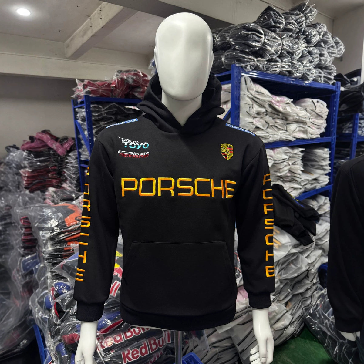 F1 Racing Embroidered Hoodie RedBull, Porsche, Mercedes, BMW & Subaru Styles Jacket | Unisex Streetwear Pullover Sweatshirt