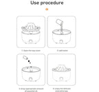 Lava Cracked Volcano Essential Oil Diffusor Jellyfish Spray Simulation Fire Flame Effect Air Humidifier Home Diffuser | V21b pro