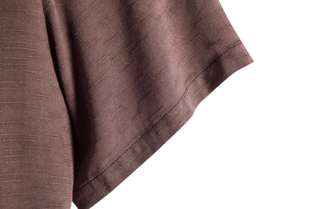 Men’s Solid Color Lapel Short Sleeve Shirt Business Casual Summer Style Shirt | CCS05