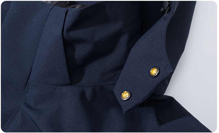 Dixiang Men's 3-in-1 Waterproof Hiking Jacket | 8000mm Seam-Taped Shell with White Goose Down Inner Layer | All-Season Outdoor Coat | J24688