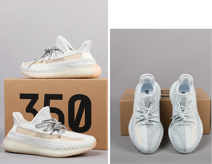 Unisex Premium Flyknit Running Shoes – All-Season Comfort Trainers | Lightweight & Breathable | 350