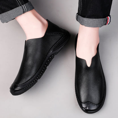 Mocassini da uomo, scarpe casual da passeggio, mocassini slip-on in pelle | 2219 