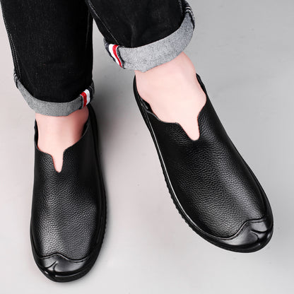 Mocassini da uomo, scarpe casual da passeggio, mocassini slip-on in pelle | 2219 