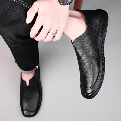 Men's Loafer Shoes Casual Walking Slip On Loafers Leather Shoes | 2219