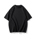 Men’s Heavyweight Cotton T-Shirt – Summer Casual Loose Fit, Solid Color Short Sleeve | BT1014
