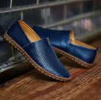 Men’s Genuine Leather Handmade Casual Shoes – Extra Large Sizes 38–50 | Breathable or Solid Upper Options | 955-1