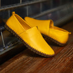 Men's Handmade Gommino Penny Loafers – Lightweight Leather Driving Shoes | Casual Slip-On Flats | 955