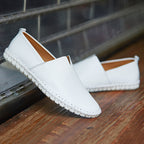 Men's Handmade Gommino Penny Loafers – Lightweight Leather Driving Shoes | Casual Slip-On Flats | 955