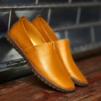 Men's Handmade Gommino Penny Loafers – Lightweight Leather Driving Shoes | Casual Slip-On Flats | 955