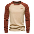 Men's Pullover T-shirts Long Sleeve Round Neck Casual T Shirts | TS2017