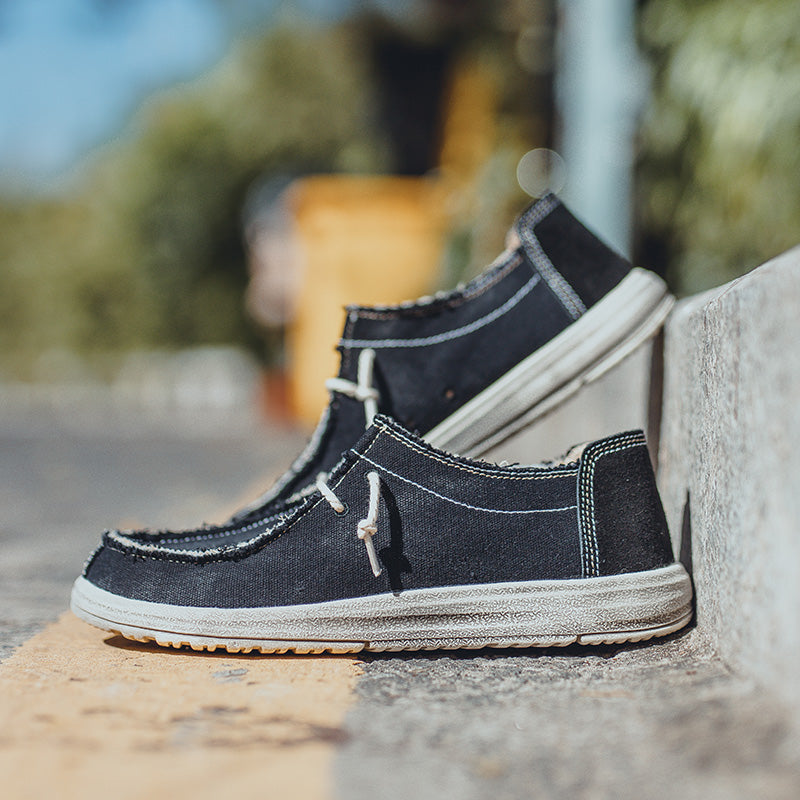 Men’s Breathable Lace-Up Summer Sneakers | Lightweight Low-Top Casual Shoes | 8803