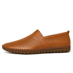 Men’s Genuine Leather Handmade Casual Shoes – Extra Large Sizes 38–50 | Breathable or Solid Upper Options | 955-1