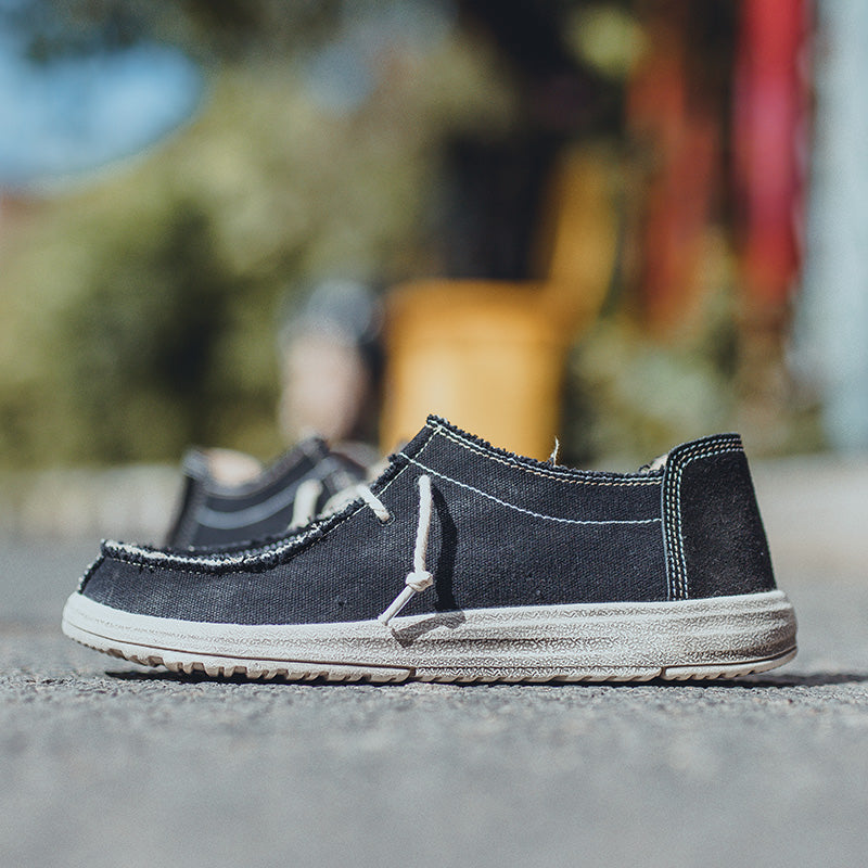 Men’s Breathable Lace-Up Summer Sneakers | Lightweight Low-Top Casual Shoes | 8803