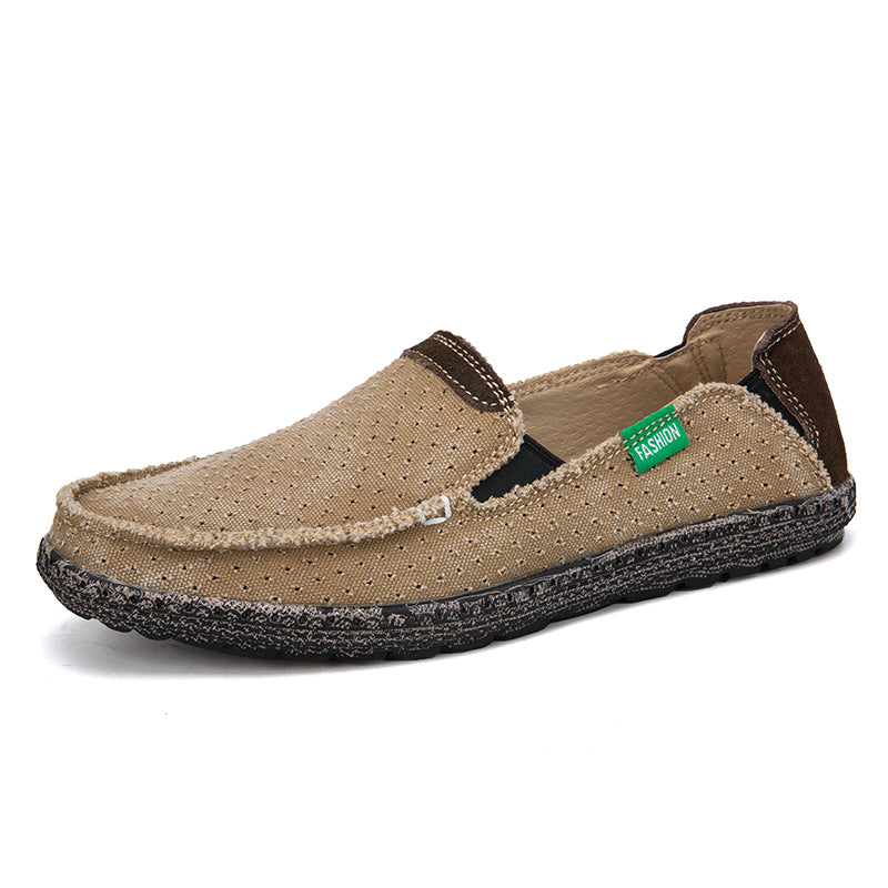 Men’s Plus Size Mesh Sneakers – Lightweight, Slip-On Outdoor Casual Shoes | 8808