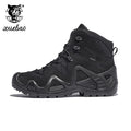 Men's Waterproof Tactical Boots | All-Terrain Combat Hiking Boots | Desert & Outdoor High-Cut Military Shoes | ltao746028657368