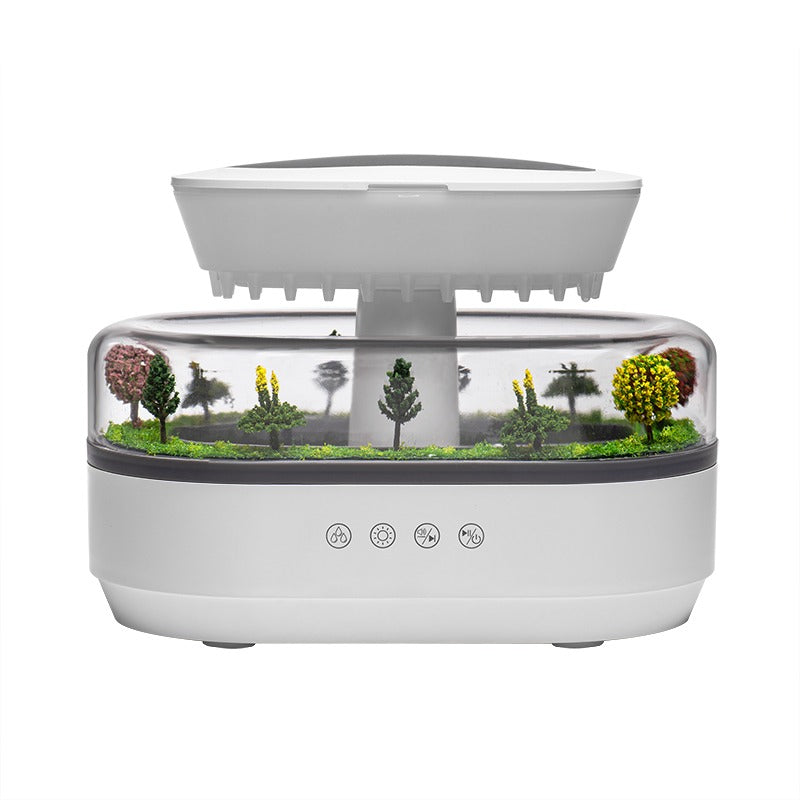 Raindrop Ultrasonic Humidifier & Smart Home White Noise & Fragrance Machine Aromatherapy Diffuser | LW286