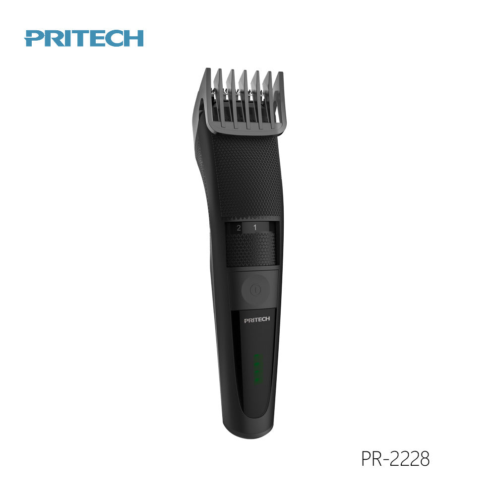 PRITECH USB Rechargeable Professional Hair Trimmer Cordless Beard Trimmer Electric Hair Clipper For Men | PR-2228