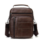 Business Leather Men's Shoulder Bag Stylish and Durable Design for Everyday Use | 7457