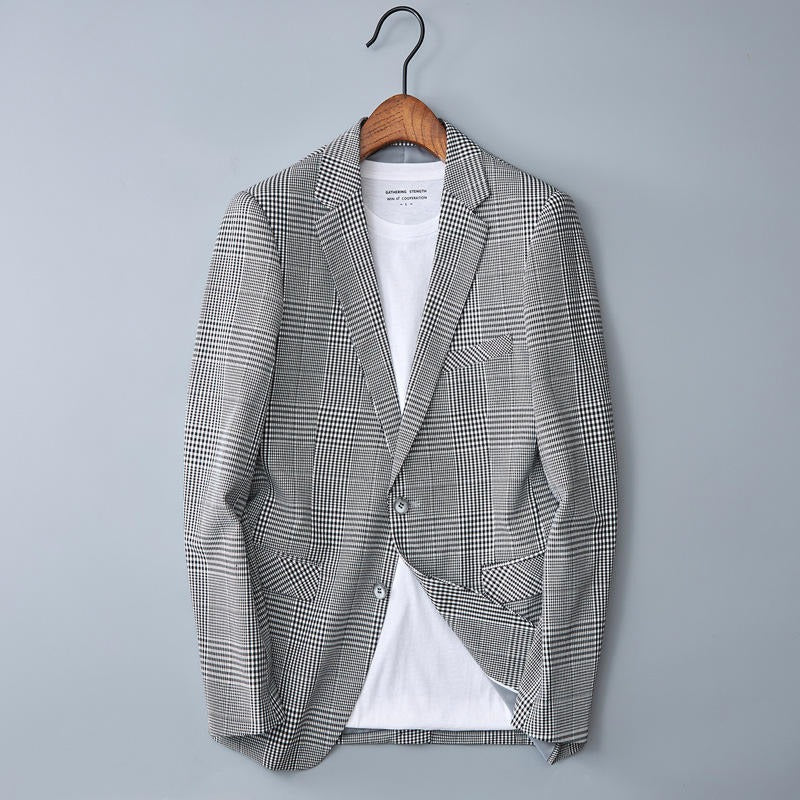 Premium Men’s Slim Fit Business Casual Blazer – Single Breasted UK | C80325