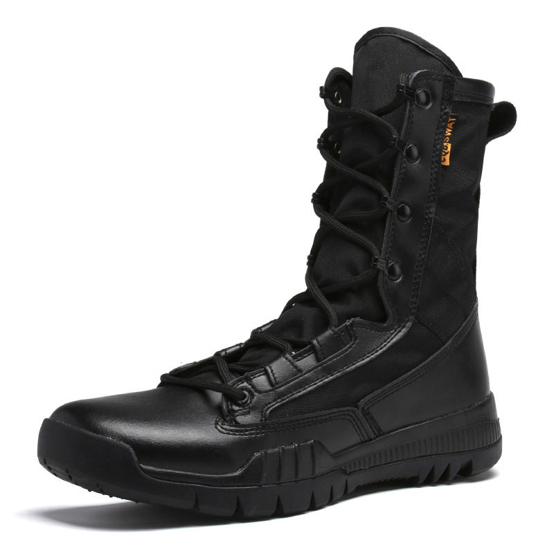 Men's Military Tactical Boots | Outdoor Combat Desert Boots | Slip-Resistant Hiking Work Boots | 31006