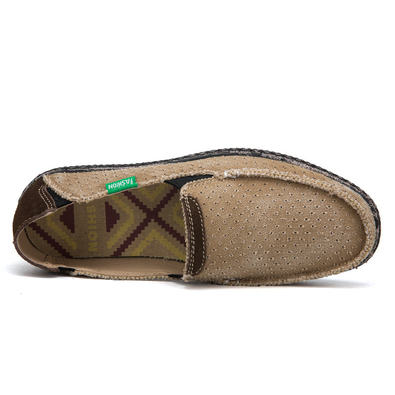 Men’s Plus Size Mesh Sneakers – Lightweight, Slip-On Outdoor Casual Shoes | 8808