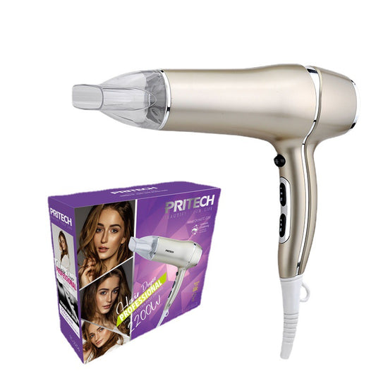 PRITECH 1800W-2200W Ionic Professional Salon Hair Dryer High-Power Styling Tool | TC-2256