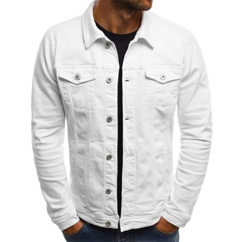 Casual white jacket best sale